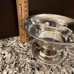 Elegant Silver trinket Bowl